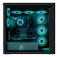 Case|ARCTIC|Xtender VG (Black)|Case product features Transparent panel|Not included|Colour Black|ACPCC00016A