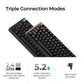 KEYCHRON K8 HE SE - US Layout - Gateron Magnetic Nebula - Carbon Black Wireless Keyboard