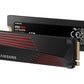 SSD|SAMSUNG|990 PRO with Heatsink|4TB|M.2|PCIe Gen4|NVMe|TLC|Write speed 6900 MBytes/sec|Read speed 7450 MBytes/sec|2.3mm|TBW 1200 TB|MTBF 1500000 hours|MZ-V9P4T0GW