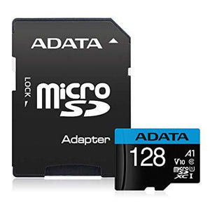 MEMORY MICRO SDXC 128GB W/AD./AUSDX128GUICL10A1-RA1 ADATA