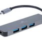GEMBIRD Multi Port Adapter USB Type C