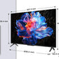 TV Set|TCL|43 "|4K Ultra HD|3840 x 2160 pixels|Flat|16:9|DLED|43V6C