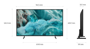 TV Set|SAMSUNG|43 "|4K Ultra HD|3840 x 2160 pixels|Flat|16:9|QLED|QE43Q7F4AUXXH