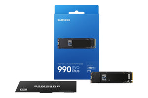 SSD|SAMSUNG|990 EVO Plus|1TB|M.2|PCIe Gen5|NVMe|TLC|Write speed 6300 MBytes/sec|Read speed 7150 MBytes/sec|2.38mm|TBW 1200 TB|MZ-V9S1T0BW