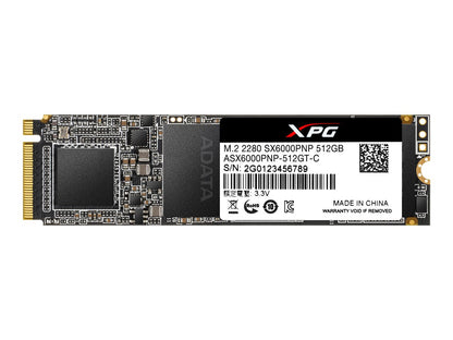 ADATA XPG SX6000 PRO 512GB M.2 SSD PCIE