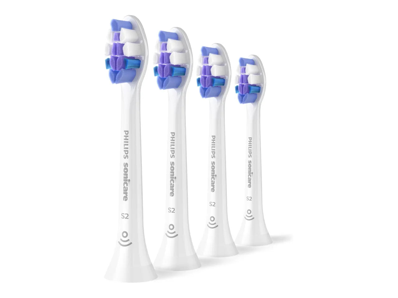 Philips | Replacement brush heads | HX6054/87 Sonicare Sensitive | Heads | For adults | Number of brush heads included 4 | White