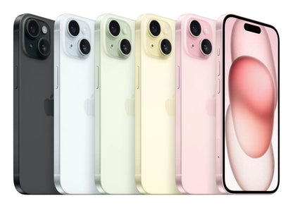REFURB. PHONE IPHONE 15/128GB BLACK GRADE B RENEWED