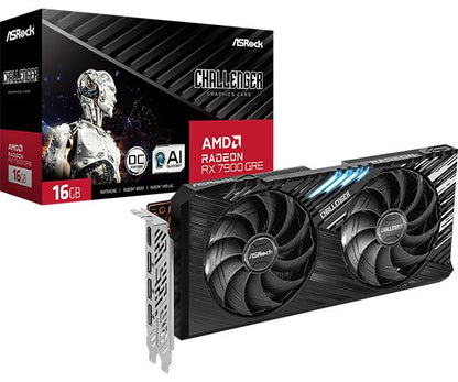 Graphics Card|ASROCK|AMD Radeon RX 7900 GRE|16 GB|GDDR6|256 bit|PCIE 4.0 16x|Dual Slot Fansink|1xHDMI|3xDisplayPort|RX7900GRECL16GO