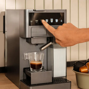 Cecotec Coffee machine | FreeStyle Latte T | Pump pressure 20 bar | Built-in milk frother | Automatic | Grey | 1350 W