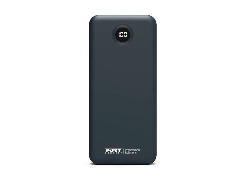 PORT CONNECT External battery 2 X USB-C PD | 10000 mAh | Blue
