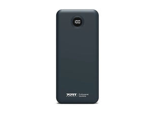 PORT CONNECT External battery 2 X USB-C PD | 10000 mAh | Blue
