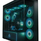 Case|ARCTIC|Xtender VG (Black)|Case product features Transparent panel|Not included|Colour Black|ACPCC00016A