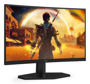 LCD Monitor|AOC|23.6 "|1920 x 1080 pixels|Full HD|Native aspect ratio 16:9|LED|Curved|C24G42E
