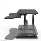 NEOMOUNTS BY NEWSTAR WORKSTATION - SIT-STAND WORKPLACE (HEIGHT ADJUSTMENT: 11-51 CM)