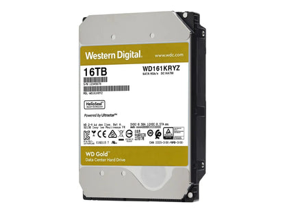 WD Gold 16TB HDD sATA 6Gb/s 512e