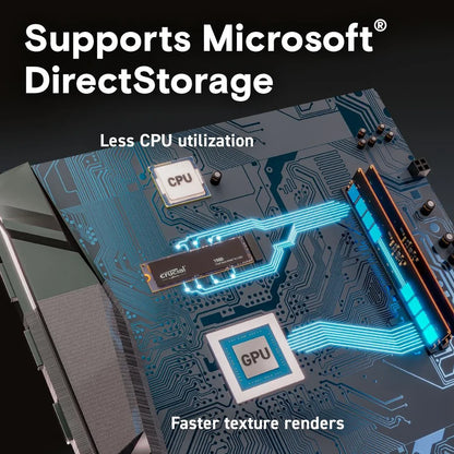 SSD|CRUCIAL|T500|2TB|M.2|PCIe Gen4|NVMe|3D NAND|Write speed 7000 MBytes/sec|Read speed 7400 MBytes/sec|TBW 1200 TB|CT2000T500SSD8