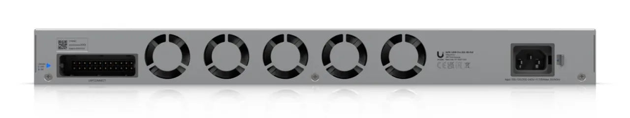 Switch|UBIQUITI|Ubiquiti UniFi Pro XG 48 PoE|Switch type Managed|Switch layer L3|Rack mounting Yes|Stackable Yes|Form factor 1U|48xRJ-45 ports|RJ-45 Ports Type 10G Ethernet (100/1000/10000)|16x2.5G Ethernet (copper) ports quantity|32x10G Ethernet (co...