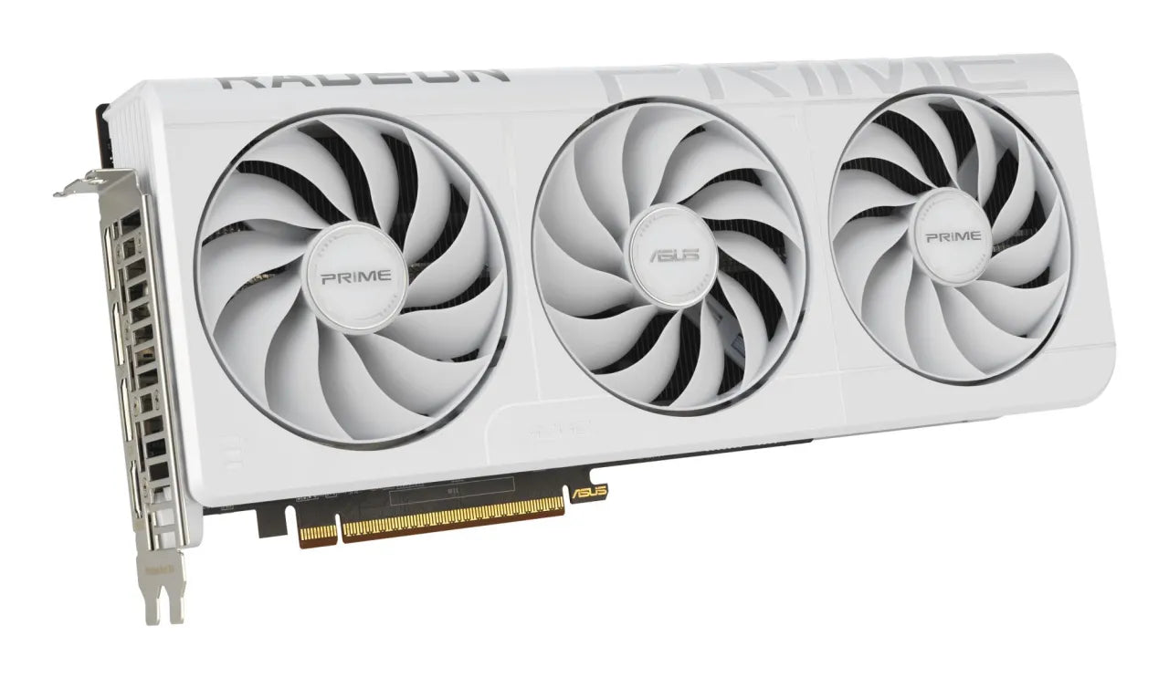 Graphics Card|ASUS|AMD|Radeon RX 9070 XT|2460 MHz|16 GB|GDDR6|256 bit|PCI Express 5.0|Active|PRIME-RX9070XT-O16G-WH