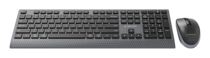 KEYBOARD +MOUSE WRL ENG/BK KBS-WPS-02 GEMBIRD
