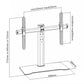 LH-GROUP DESK MOUNT 32-55"