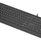 KEYBOARD MULTIMEDIA USB ENG/BLACK KB-MCH-05 GEMBIRD