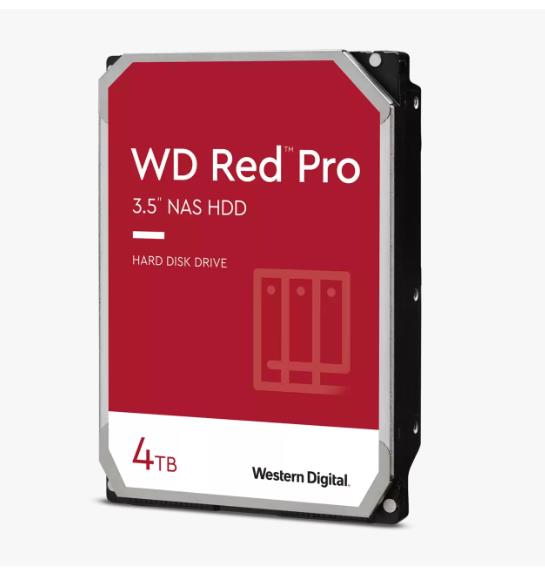 HDD|WESTERN DIGITAL|Red Pro|4TB|SATA 3.0|256 MB|7200 rpm|3,5"|WD4005FFBX