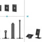 NEOMOUNTS TABLET CASING  - 10.9-11" | 25,4-27,9 CM - LOCKABLE
