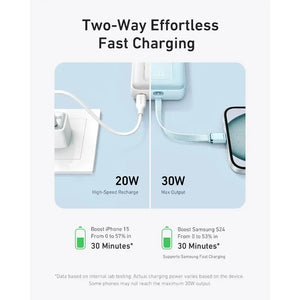Anker Power Bank | A1689H21 | 20000 mAh | White
