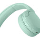 Sony Headphones | WH-CH530 | Bluetooth | On-Ear | Microphone | Mint | Noise reduction