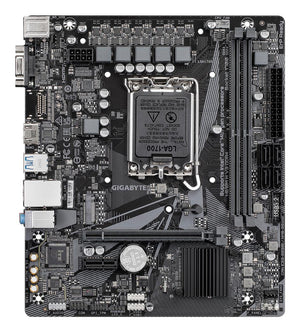Mainboard|GIGABYTE|Intel H610|LGA1700|Micro-ATX|Memory DDR4|Memory slots 2|1xPCI-Express 3.0 1x|1xPCI-Express 4.0 16x|1xM.2|1x15pin D-sub|1xHDMI|4xUSB 2.0|2xUSB 3.2|1xPS/2|1xRJ45|3xAudio port|H610MHV3DDR4