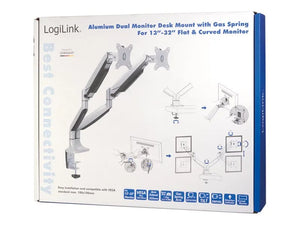 LOGILINK BP0043 - Dual alumium mount