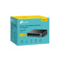 Switch|TP-LINK|LS105LP|Desktop/pedestal|5x10Base-T / 100Base-TX|PoE ports 4|LS105LP