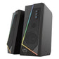 Speaker|TRUST|GXT 609 Zoxa RGB Illuminated Speaker Set|1xUSB 2.0|Black|24070