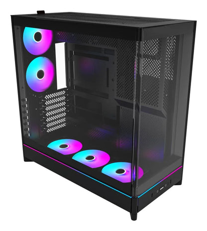 Case|MONTECH|HS02 PRO|MidiTower|Case product features Removeable HDD basket/Transparent panel|Not included|ATX|MicroATX|MiniITX|Colour Black|HS02PRO(B)