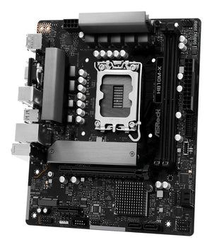 Mainboard|ASROCK|Intel H810|LGA1851|Micro-ATX|Memory DDR5|Memory slots 2|H810M-X