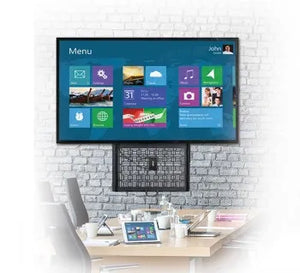 B-TECH AV FLAT SCREEN WALL MOUNT WITH PULL-DOWN AV STORAGE TRAY (VESA 600 X 400)