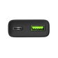 Natec Ribera USB Charger Gan Slim USB 1X USB-A + 1X USB-C 20W | NUC-2377
