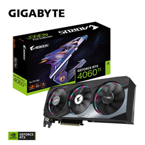 Graphics Card|GIGABYTE|NVIDIA GeForce RTX 4060 Ti|8 GB|GDDR6|128 bit|PCIE 4.0 16x|2xHDMI|2xDisplayPort|GV-N406TAORUSE-8GD