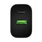 Natec Ribera USB Charger 1X USB-A + 1X USB-C 20W, Black