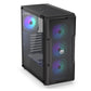 Case|ENDORFY|Regnum 400 ARGB|MidiTower|Case product features Transparent panel|Not included|ATX|MicroATX|MiniITX|Colour Black|EY2A009