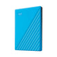 External HDD|WESTERN DIGITAL|My Passport|2TB|USB 2.0|USB 3.0|USB 3.2|Colour Blue|WDBYVG0020BBL-WESN