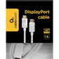 CABLE DISPLAY PORT 1.8M/WHITE CC-DP2-6-W GEMBIRD