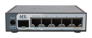 Switch|MIKROTIK|	E60iUGS|1|PoE ports 1|18 Watts|E60IUGS