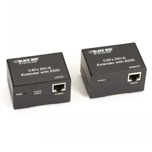 BLACKBOX CATX DVI-D SINGLE LINK EXTENDER - SINGLE LINK DVI-D, 50M, EXTENDER KIT