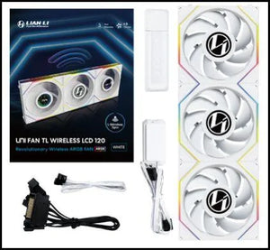 CASE FAN 120MM WRL 3PCS/G99.12TLLCD1W3W.00 LIAN LI