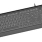 KEYBOARD MULTIMEDIA USB ENG/BLACK KB-UML-04 GEMBIRD