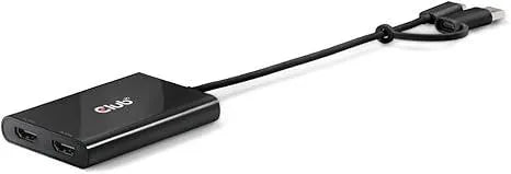 I/O ADAPTER USB-C TO HDMI/DUAL CSV-1475 CLUB3D