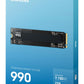 SSD|SAMSUNG| 1 TB|M.2|PCI Express 4.0|NVMe Yes|Write speed 6450 MB/s|Read speed 7150 MB/s|MTBF 1500000 h|Box|MZ-V9V1T0BW