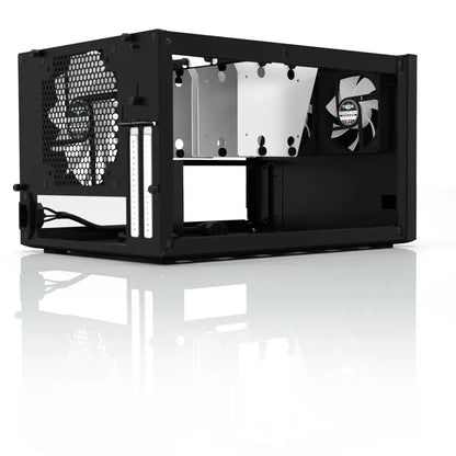 Fractal Design | NODE 304 | 2 - USB 3.0 (Internal 3.0 to 2.0 adapter included)1 - 3.5mm audio in (microphone)1 - 3.5mm audio out (headphone)Power button with LEDHDD LED | Black