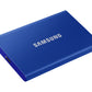 SAMSUNG Portable SSD T7 2TB Blue